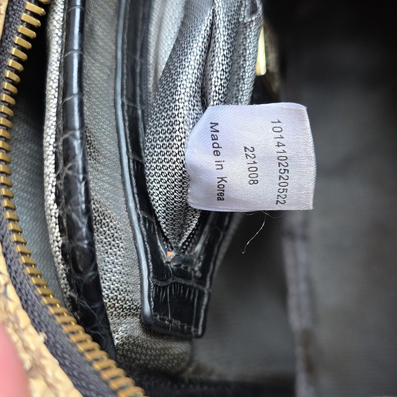 MCM Snakeskin Studded Backpack - Picture 6 of 11